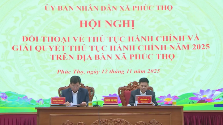 Đối thoại nâng cao hiệu quả giải quyết thủ tục hành chính